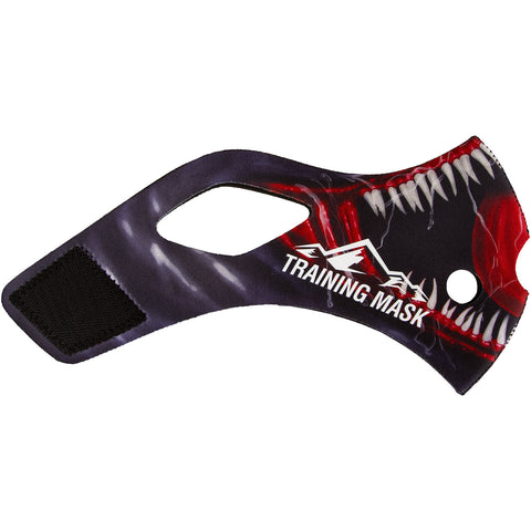Training Mask 2.0 Flux Valves Red