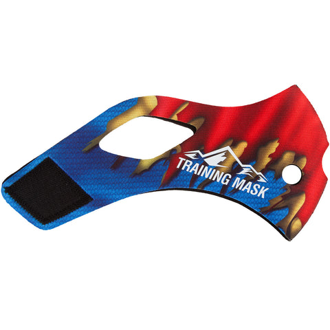 Training Mask 2.0 Flux Valves Red