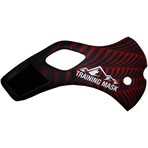 Training Mask 2.0 Flux Valves Red