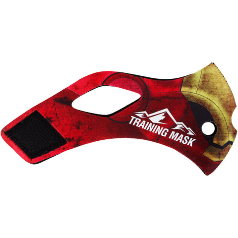 Training Mask 2.0 Flux Valves Red