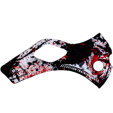 Training Mask 2.0 Flux Valves Red