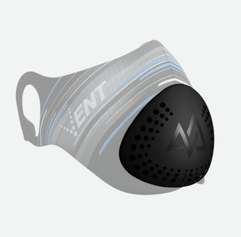 Training Mask Vent Onyx Black Cap